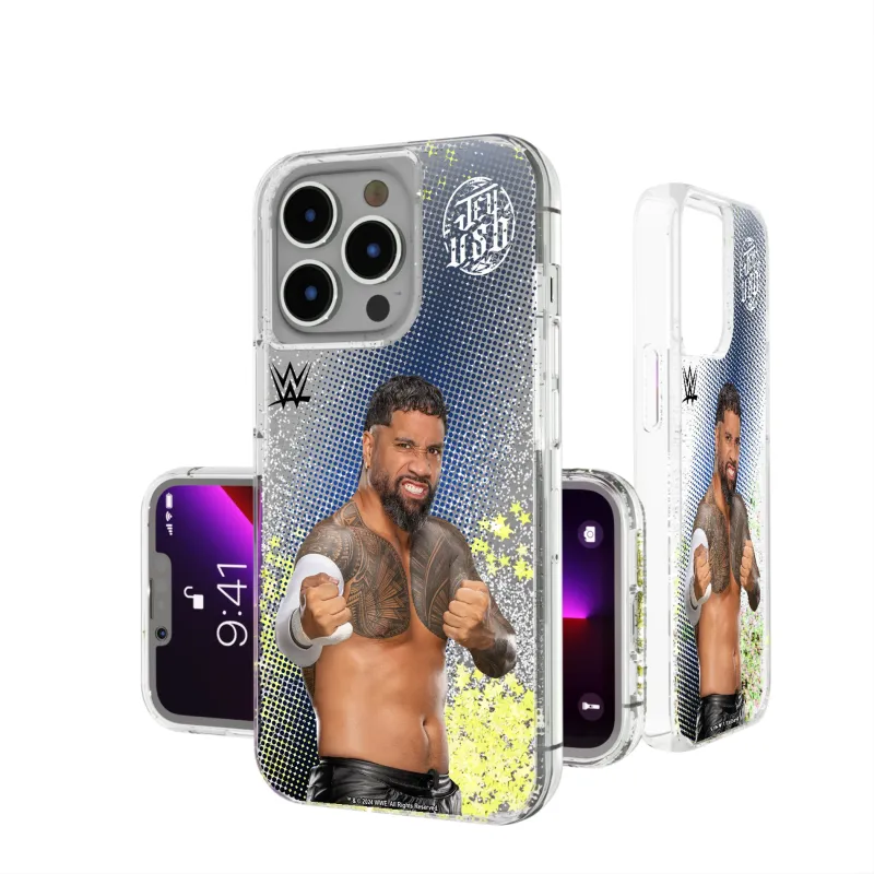 Keyscaper Jey Uso WWE Yeet Blues Superstar iPhone Glitter Case sold by WWE
