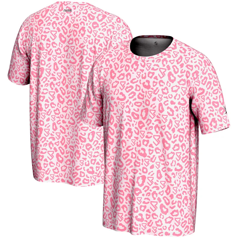 Men's ProSphere  Pink Seth "Freakin" Rollins Leopard T-Shirt sold by WWE