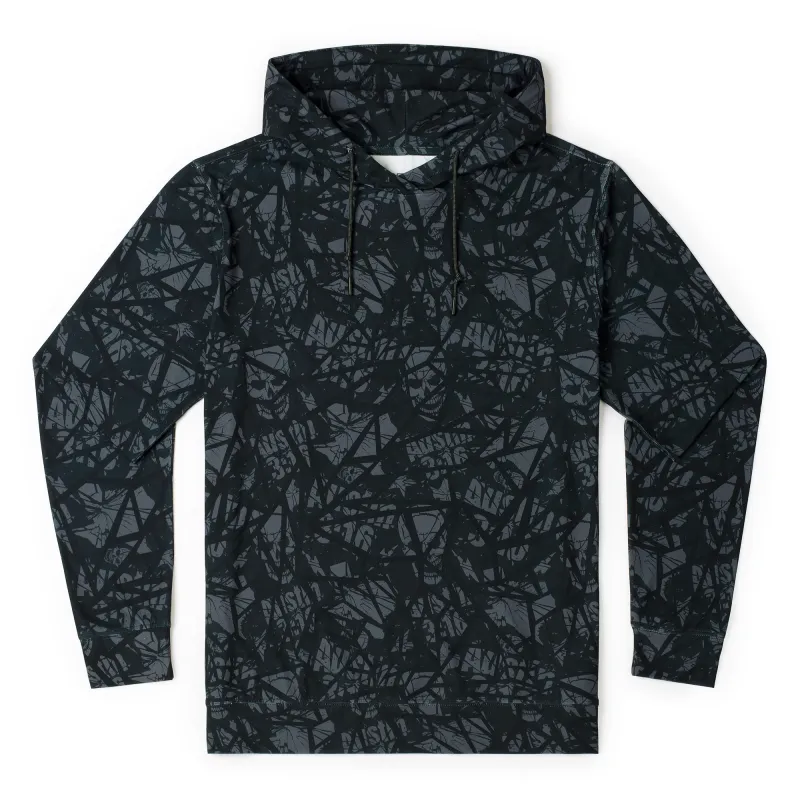 Men's RSVLTS Black "Stone Cold" Steve Austin Performance Pullover Hoodie sold by WWE