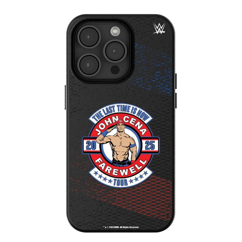 Keyscaper John Cena Farewell Tour 2025 iPhone Magnetic Bump Case sold by WWE