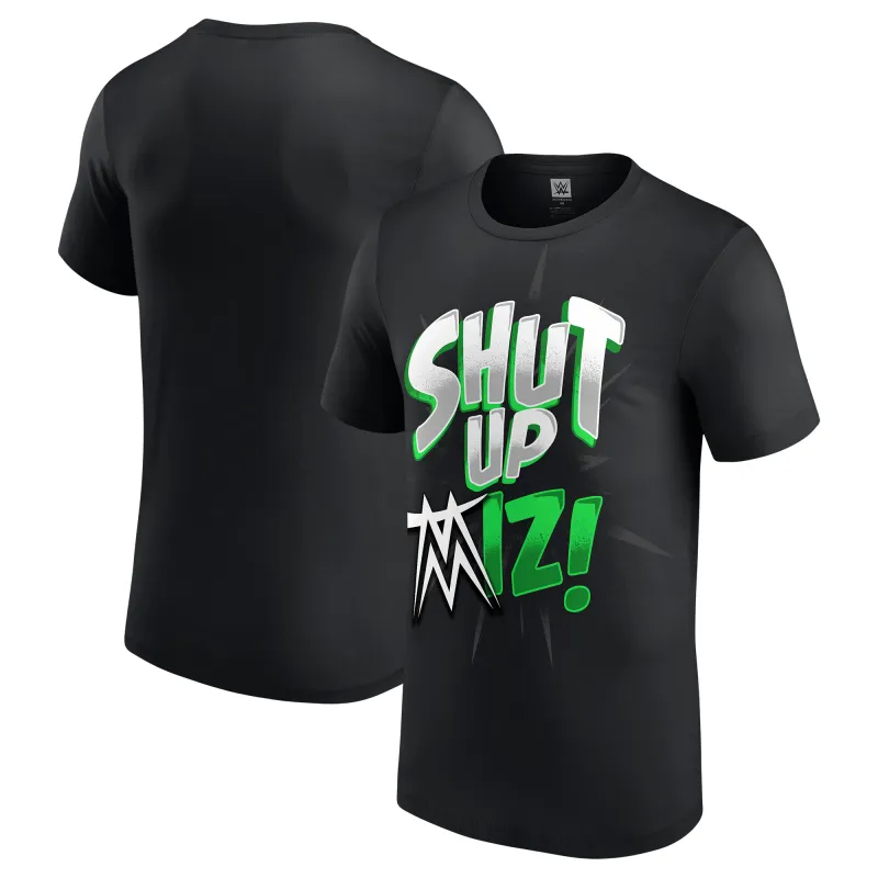Men's Black The Miz Shut Up T-Shirt sold by WWE