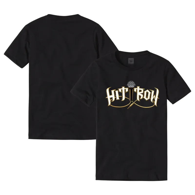 Men's Black Hit Row Graphic T-Shirt sold by WWE