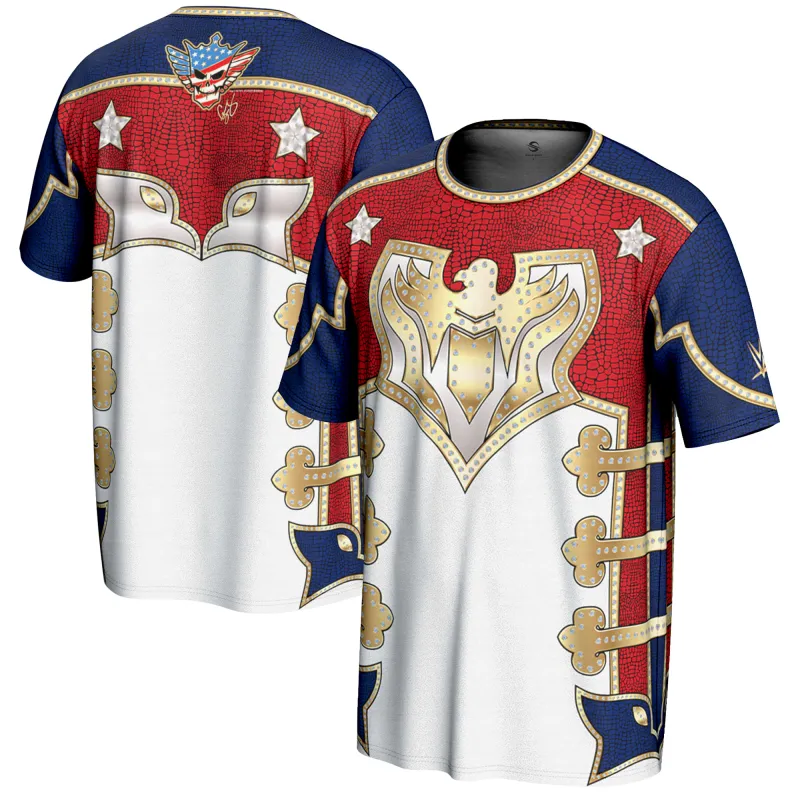 Men's ProSphere White Cody Rhodes Eagle T-Shirt sold by WWE