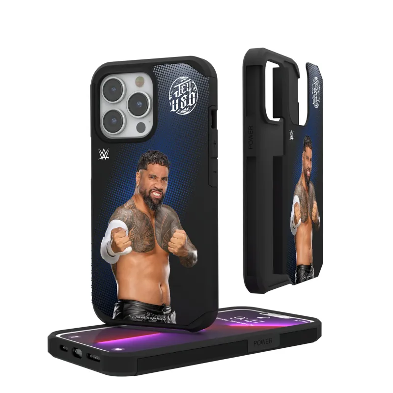 Keyscaper Jey Uso WWE Yeet Blues Superstar iPhone Rugged Case sold by WWE