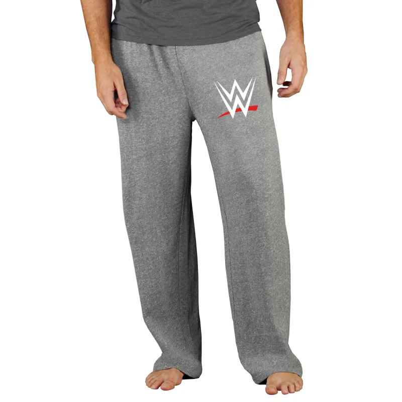 Men's Concepts Sport  Gray WWE Mainstream Terry Pants sold by WWE