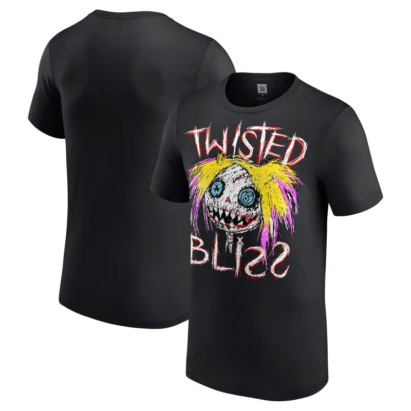 Men's Black Alexa Bliss Twisted Bliss T-Shirt sold by WWE