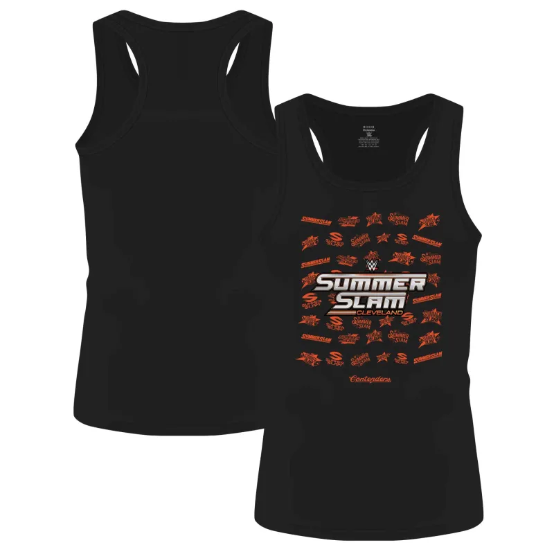 Men's Contenders Clothing Black SummerSlam 2024 Tank Top sold by WWE