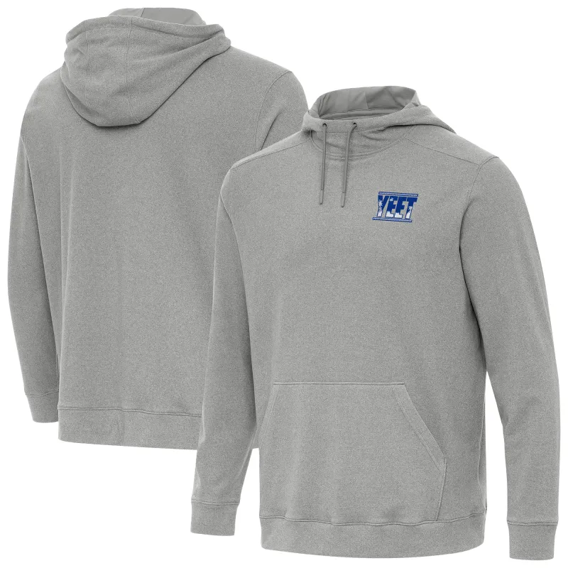 Men's Antigua Heather Gray Jey Uso Cloud Hoodie sold by WWE