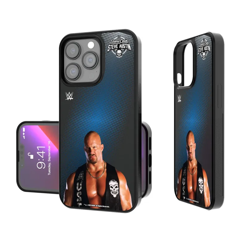 Keyscaper "Stone Cold" Steve Austin WWE Blues Superstar iPhone Bump Case sold by WWE