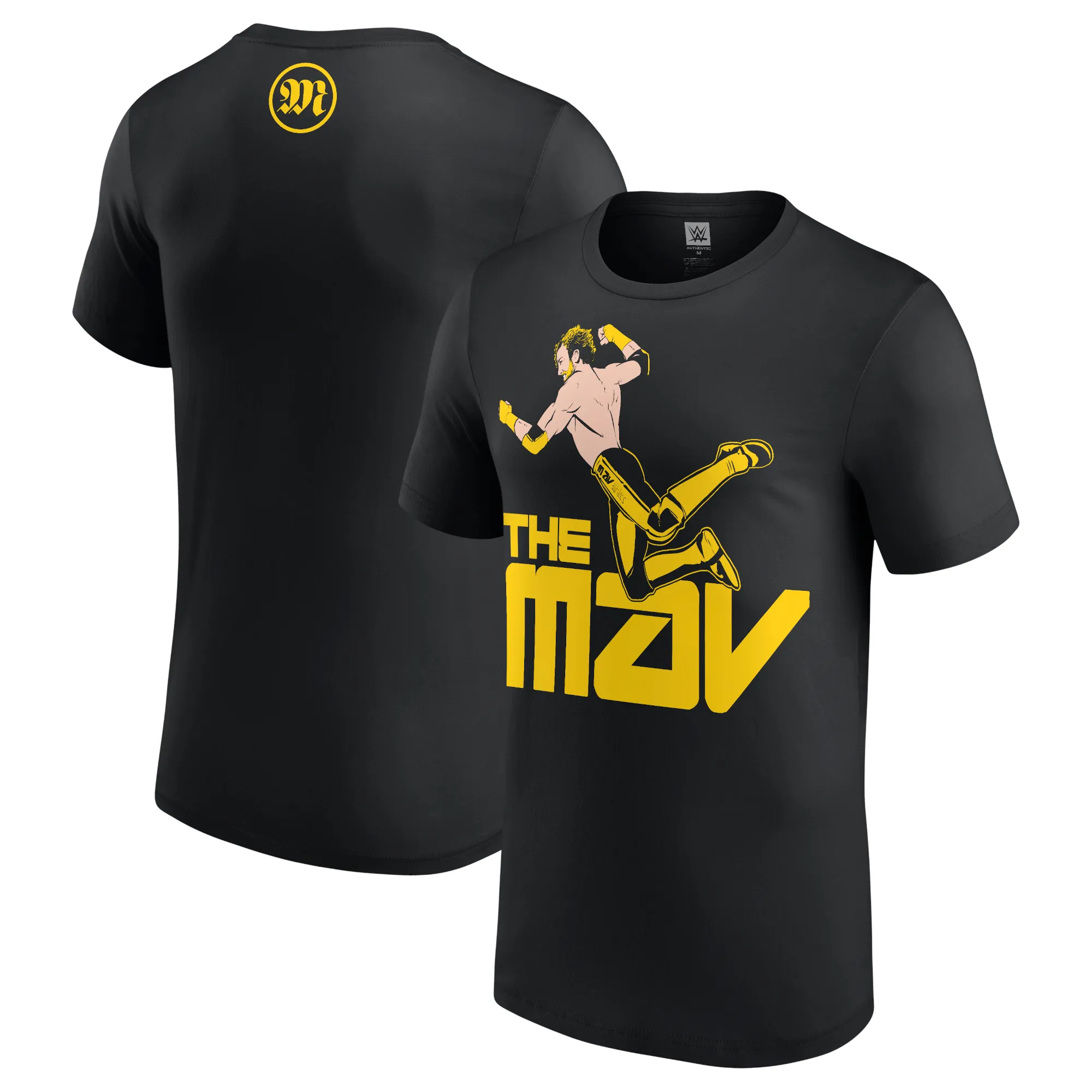 Men's Black Logan Paul The Mav T-Shirt sold by WWE