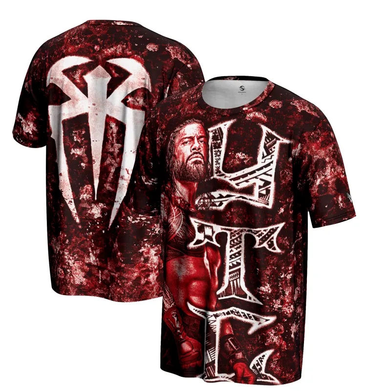 Men's ProSphere Black Roman Reigns YTC T-Shirt sold by WWE