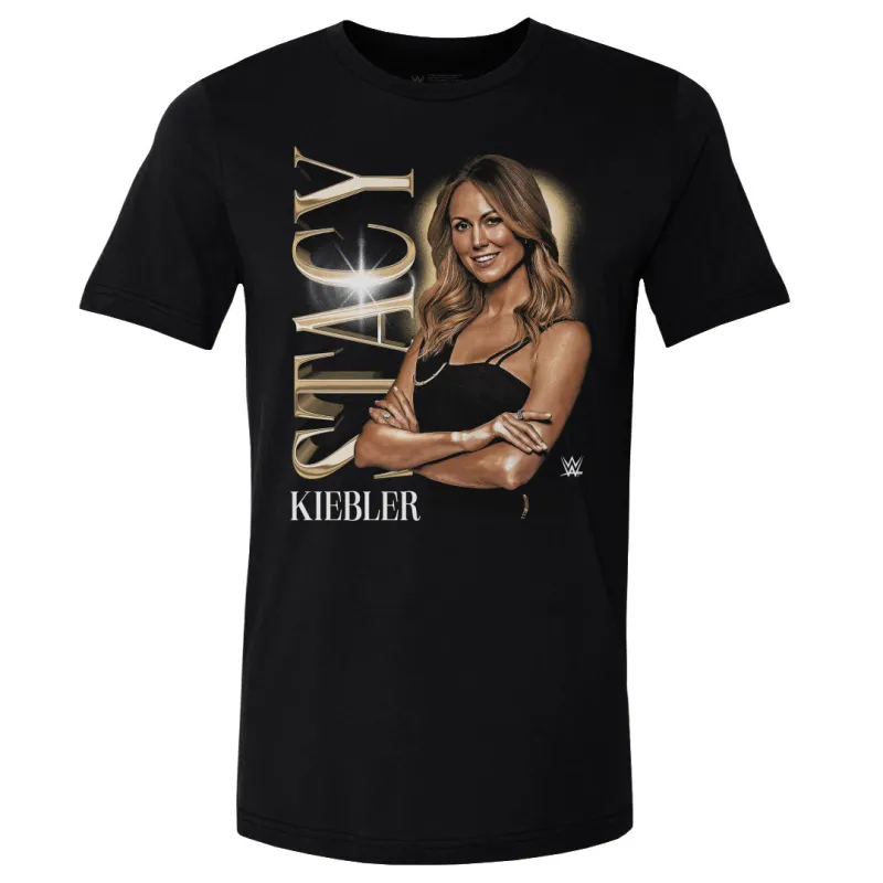 Men's 500 Level Black Stacy Keibler Pose T-Shirt sold by WWE