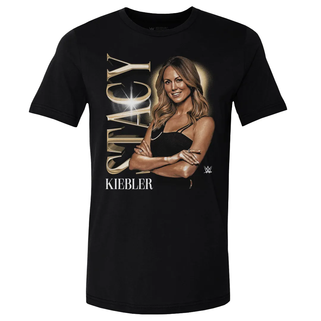 Men's 500 Level Black Stacy Keibler Pose T-Shirt sold by WWE