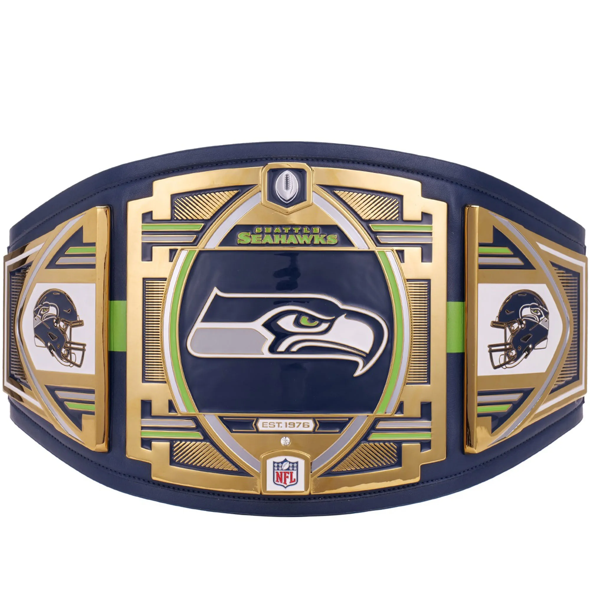 Seattle Seahawks WWE Legacy Title Belt sold by WWE