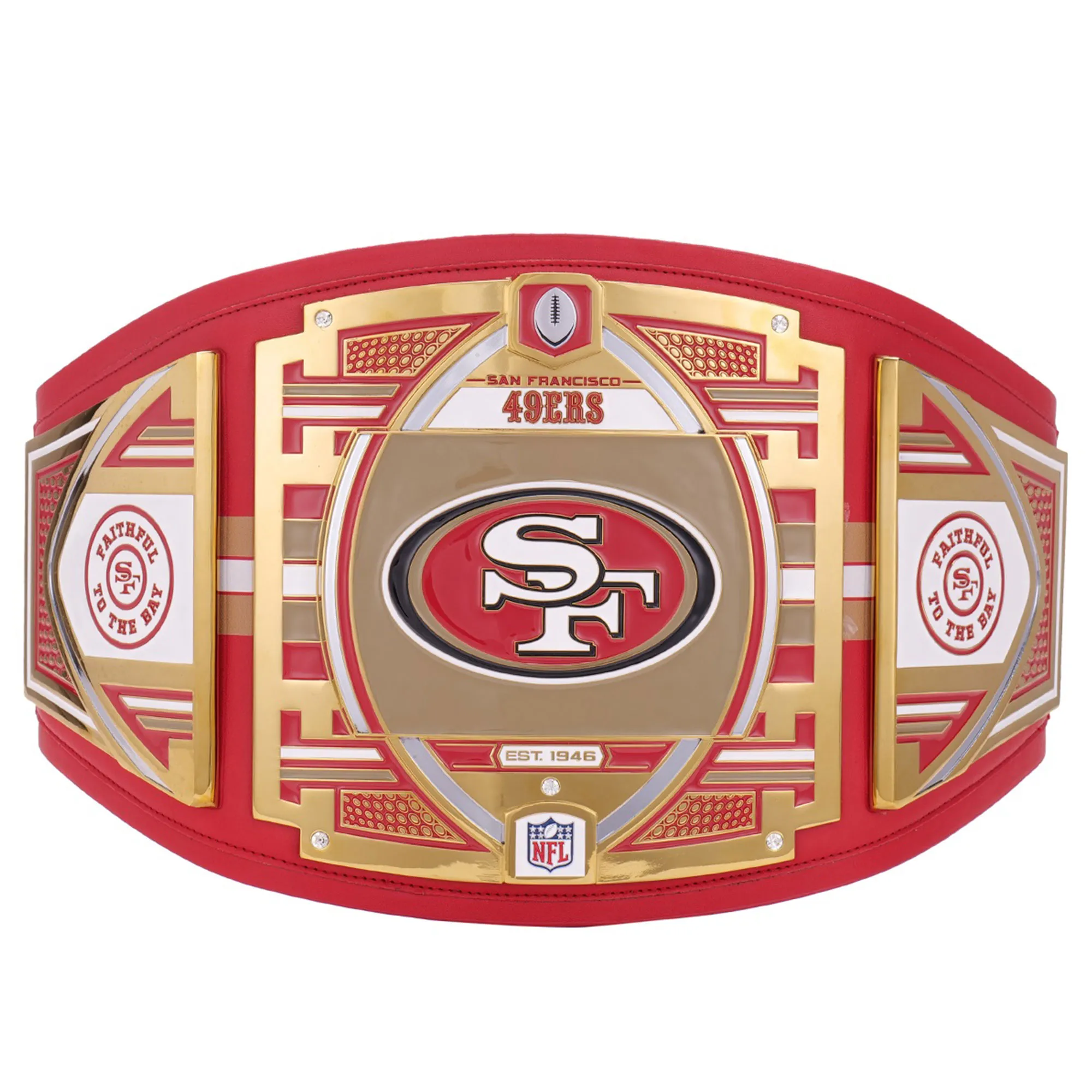 San Francisco 49ers WWE Legacy Title Belt sold by WWE