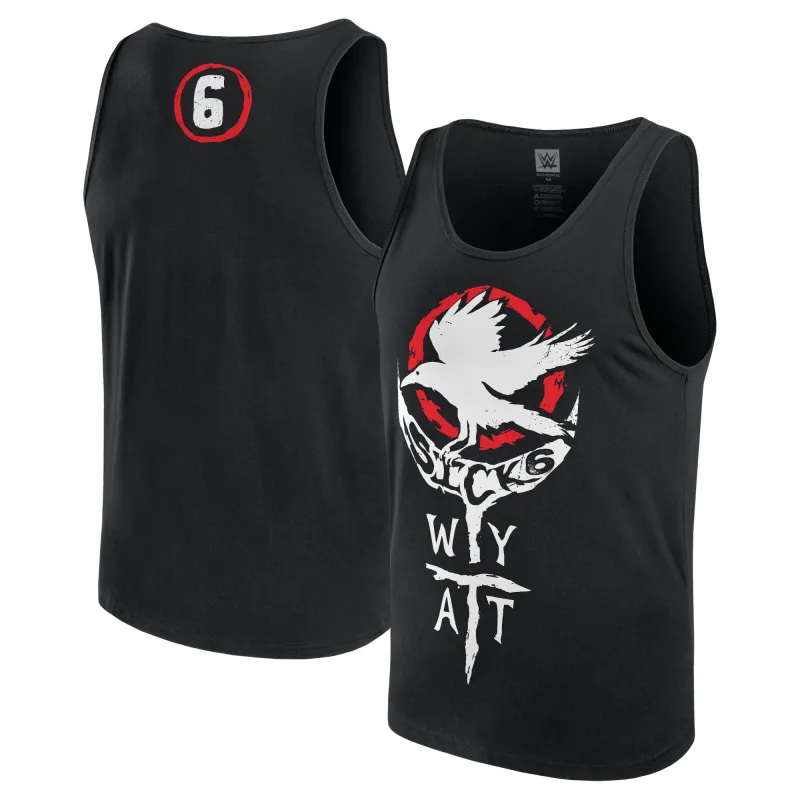 Men's Black Wyatt Sicks Tank Top sold by WWE