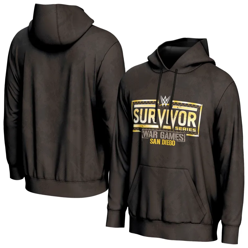 Men's ProSphere Brown Survivor Series 2025 Hoodie sold by WWE