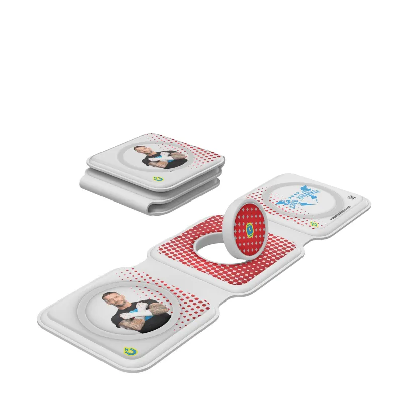 Keyscaper  CM Punk 3-in-1 Foldable Charger sold by WWE