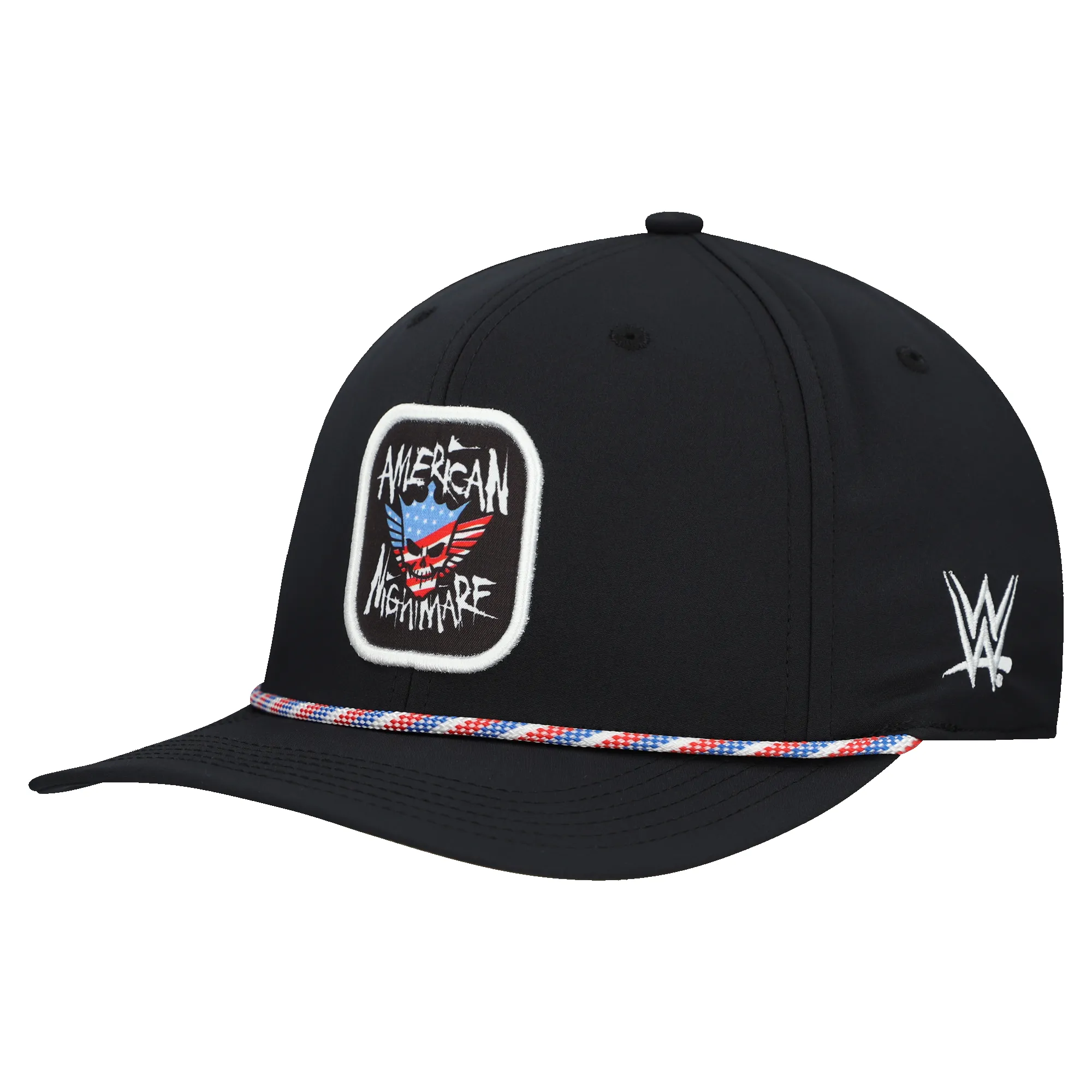 Men's Black Cody Rhodes BACK 9 Performance Adjustable Hat sold by WWE