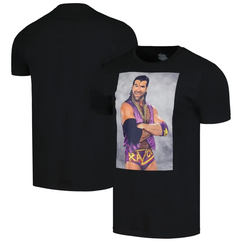 Men's Ripple Junction  Black Razor Ramon  Studio Portrait T-Shirt made by Ripple Junction