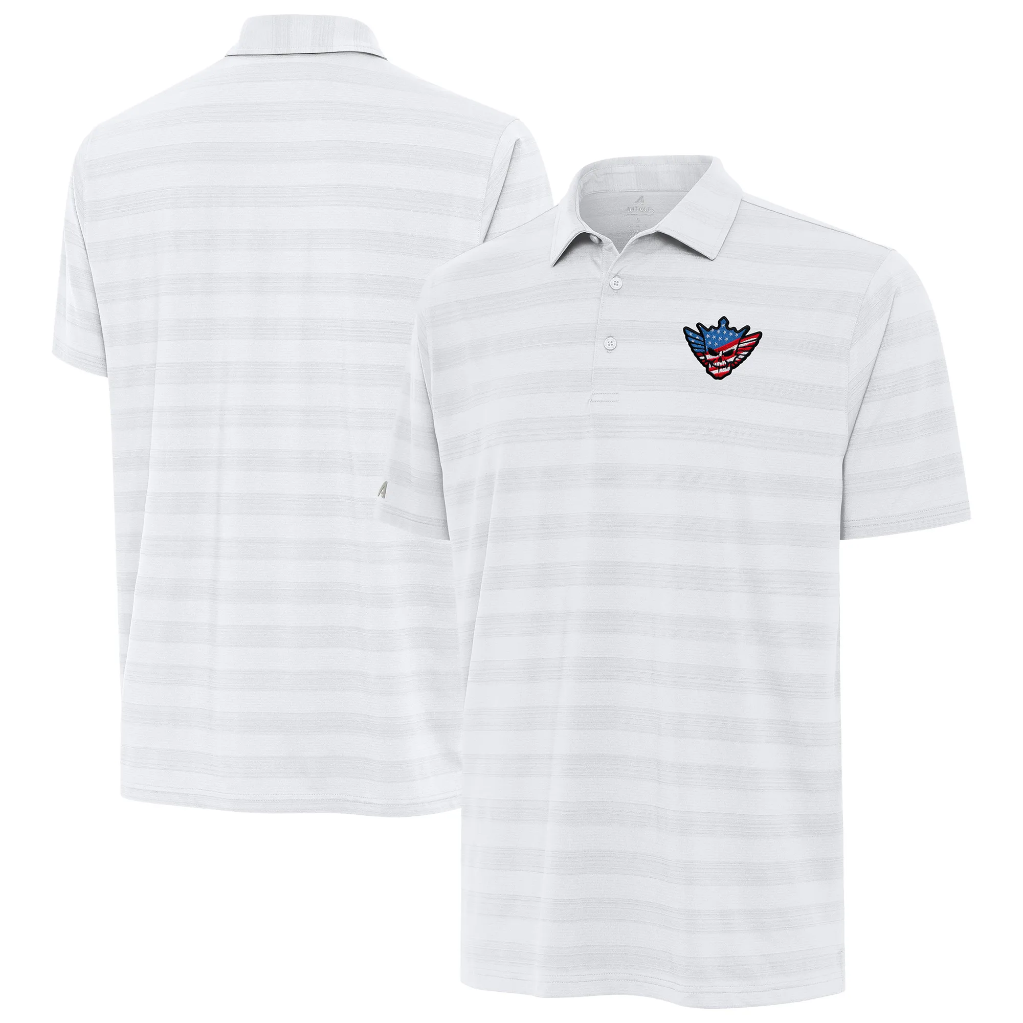 Men's Antigua White Cody Rhodes Tunnel Polo sold by WWE