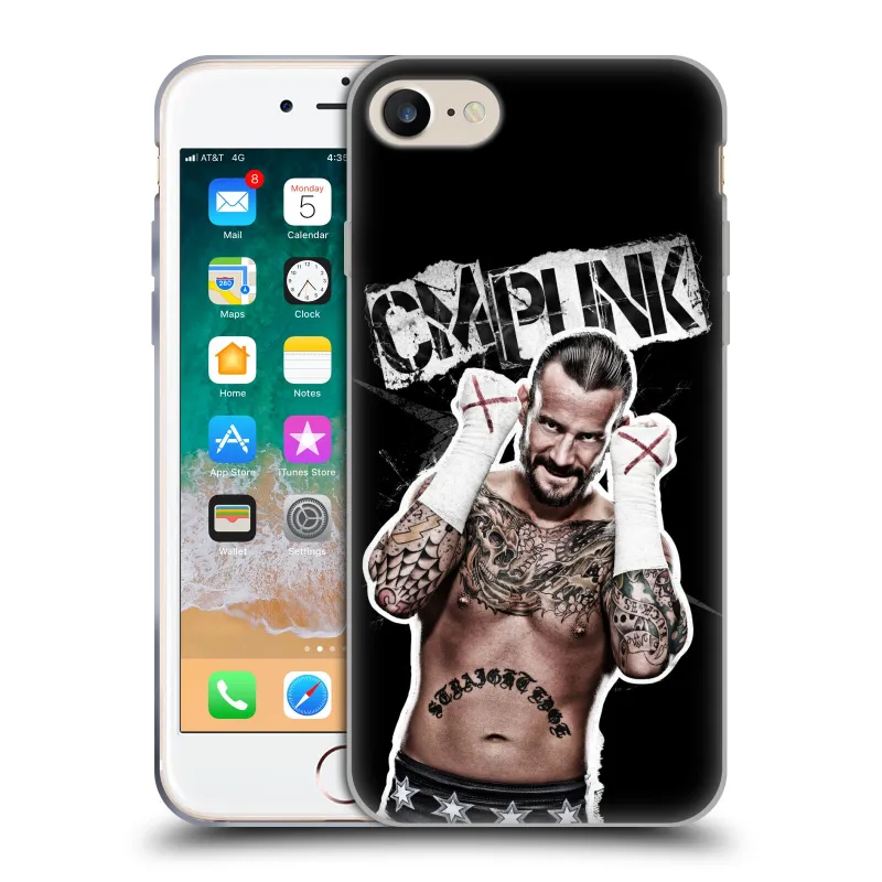 Ecell CM Punk Superstar Soft Gel iPhone Case sold by WWE
