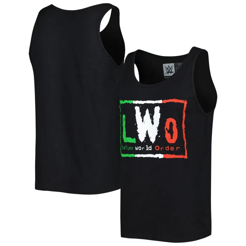 Men's Black LWO Tank Top sold by WWE