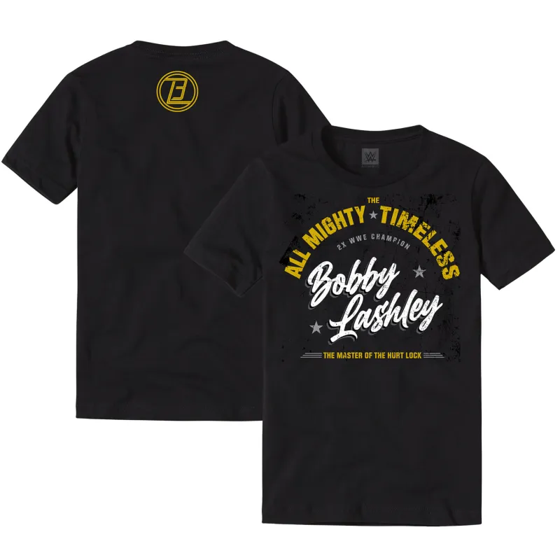 Men's Black Bobby Lashley Timeless T-Shirt sold by WWE