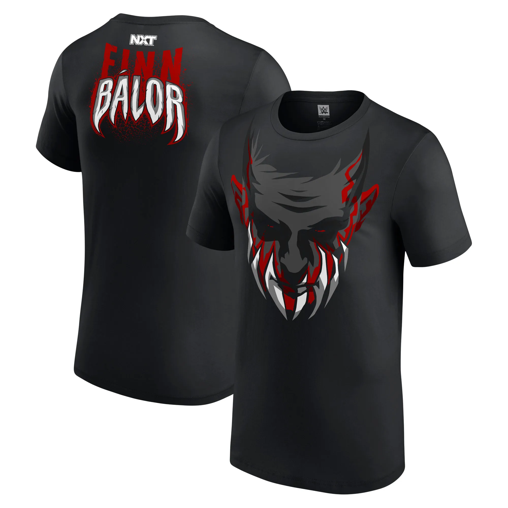 Men's Black Finn Bálor NXT Debut Authentic T-Shirt sold by WWE