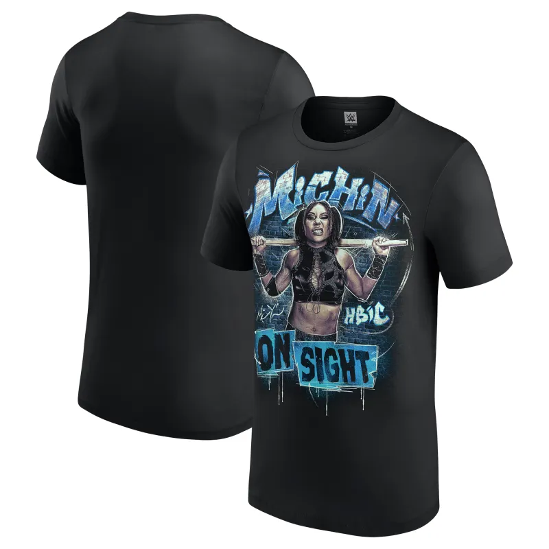 Men's Black Michin On Sight T-Shirt sold by WWE