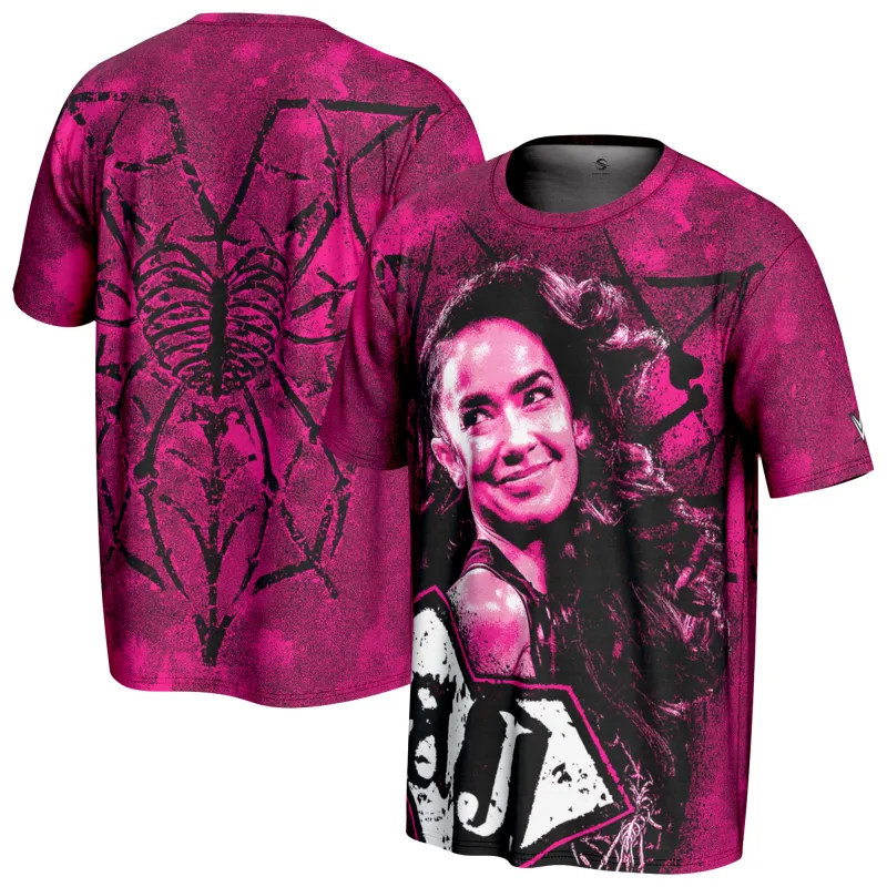 Men's ProSphere Pink AJ Lee Superstar T-Shirt sold by WWE