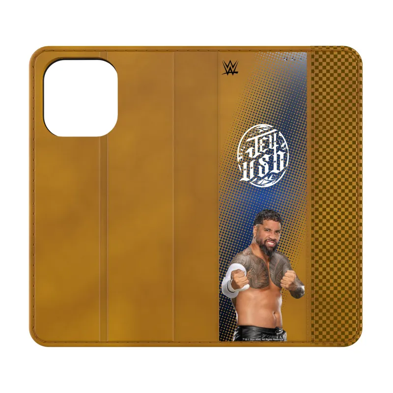 Keyscaper Jey Uso WWE Yeet Blues Superstar iPhone Folio Case sold by WWE