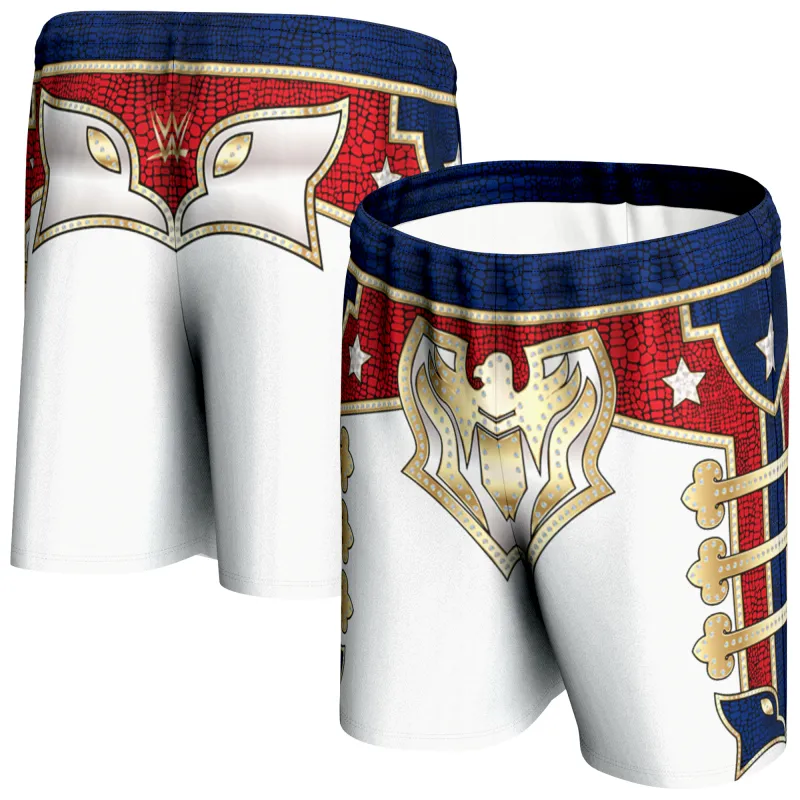 Men's ProSphere White Cody Rhodes WrestleMania 40 Entrance Shorts made by WWE