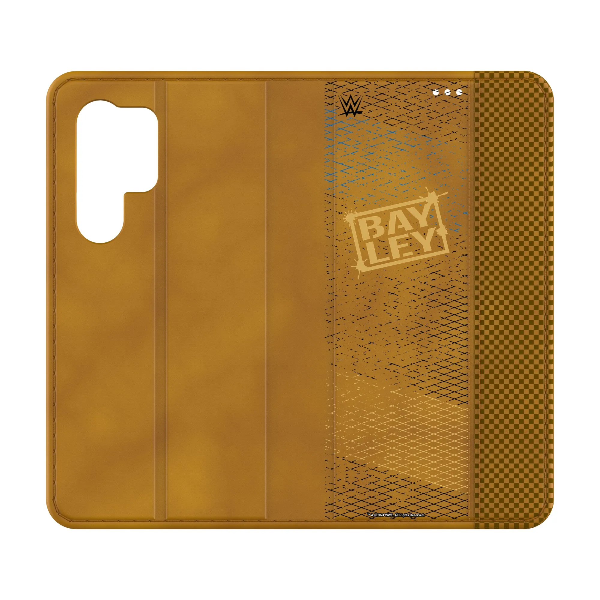 Keyscaper Bayley Galaxy Steel Folio Case sold by WWE