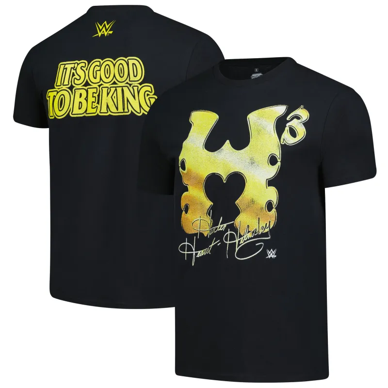 Men's Ripple Junction  Black Triple H It's Good To Be King Vintage T-Shirt sold by WWE