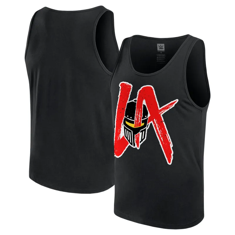 Men's Black LA Knight Big Logo Tank Top sold by WWE