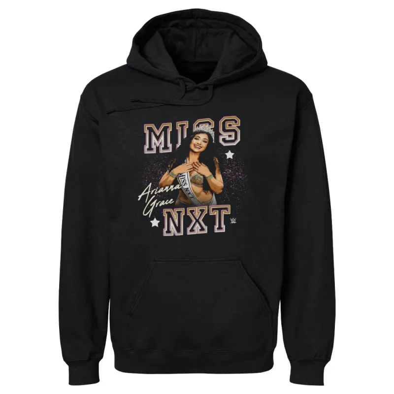 Men's&nbsp;500 Level  Black Arianna Grace Miss NXT Pullover Hoodie sold by WWE