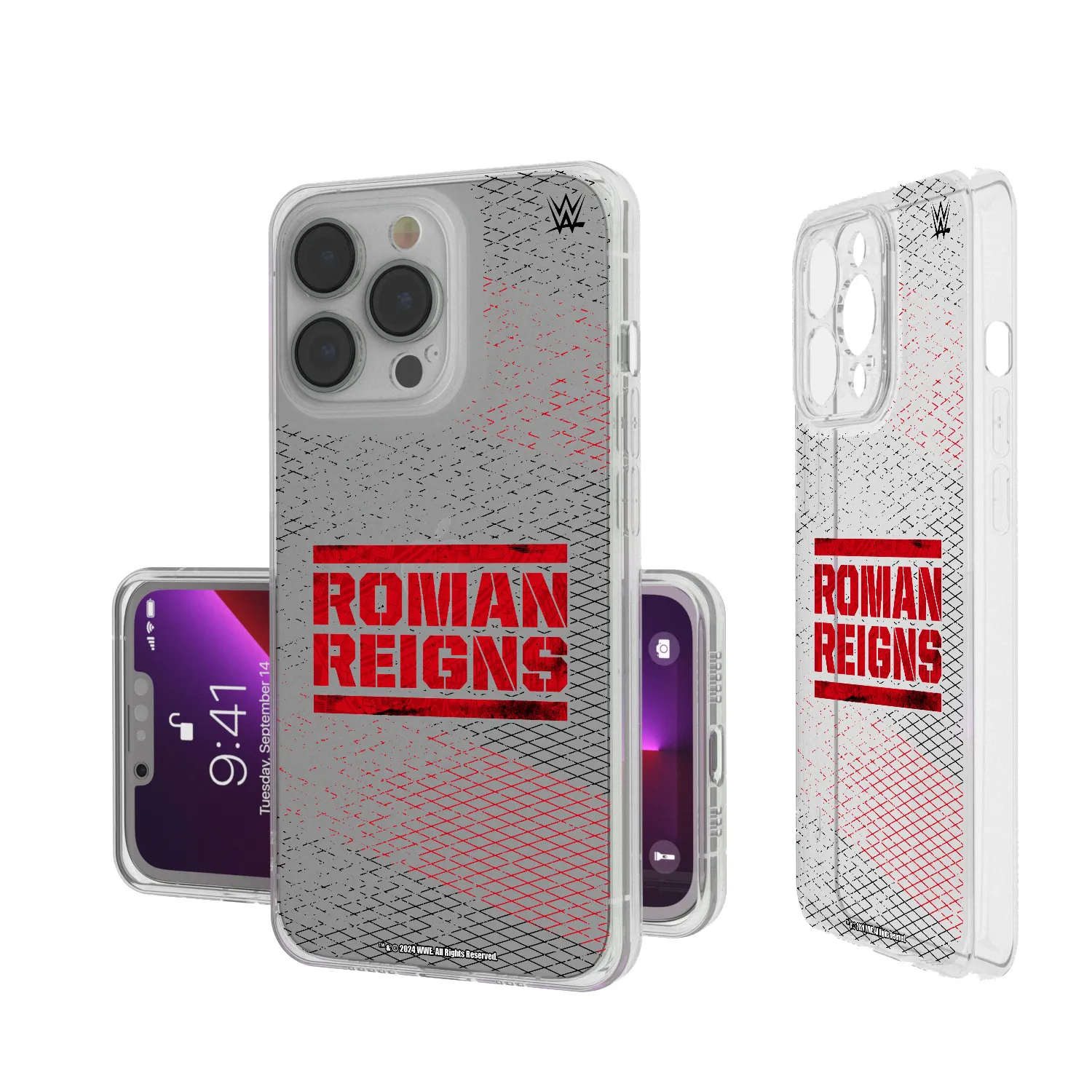 Keyscaper Roman Reigns Steel Clear iPhone Case sold by WWE