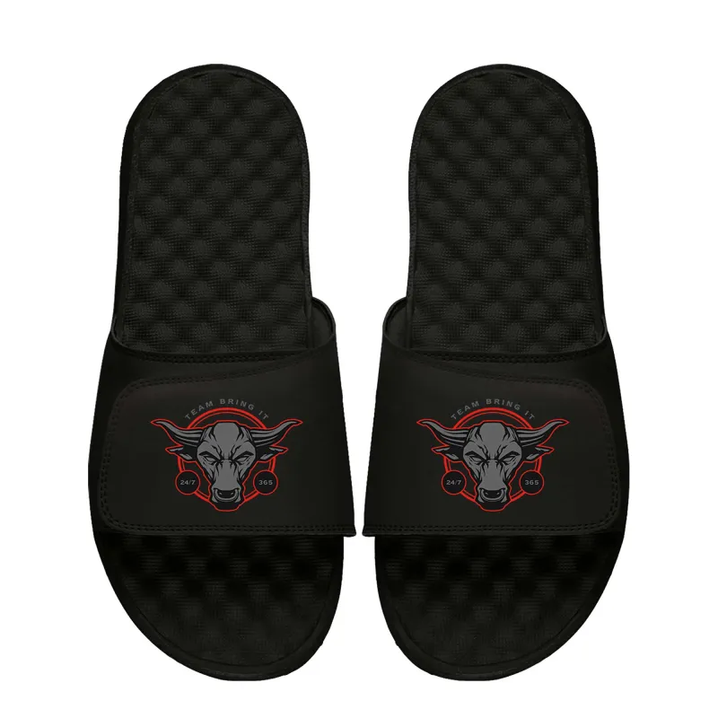 Men's ISlide The Rock Slide Sandals sold by WWE
