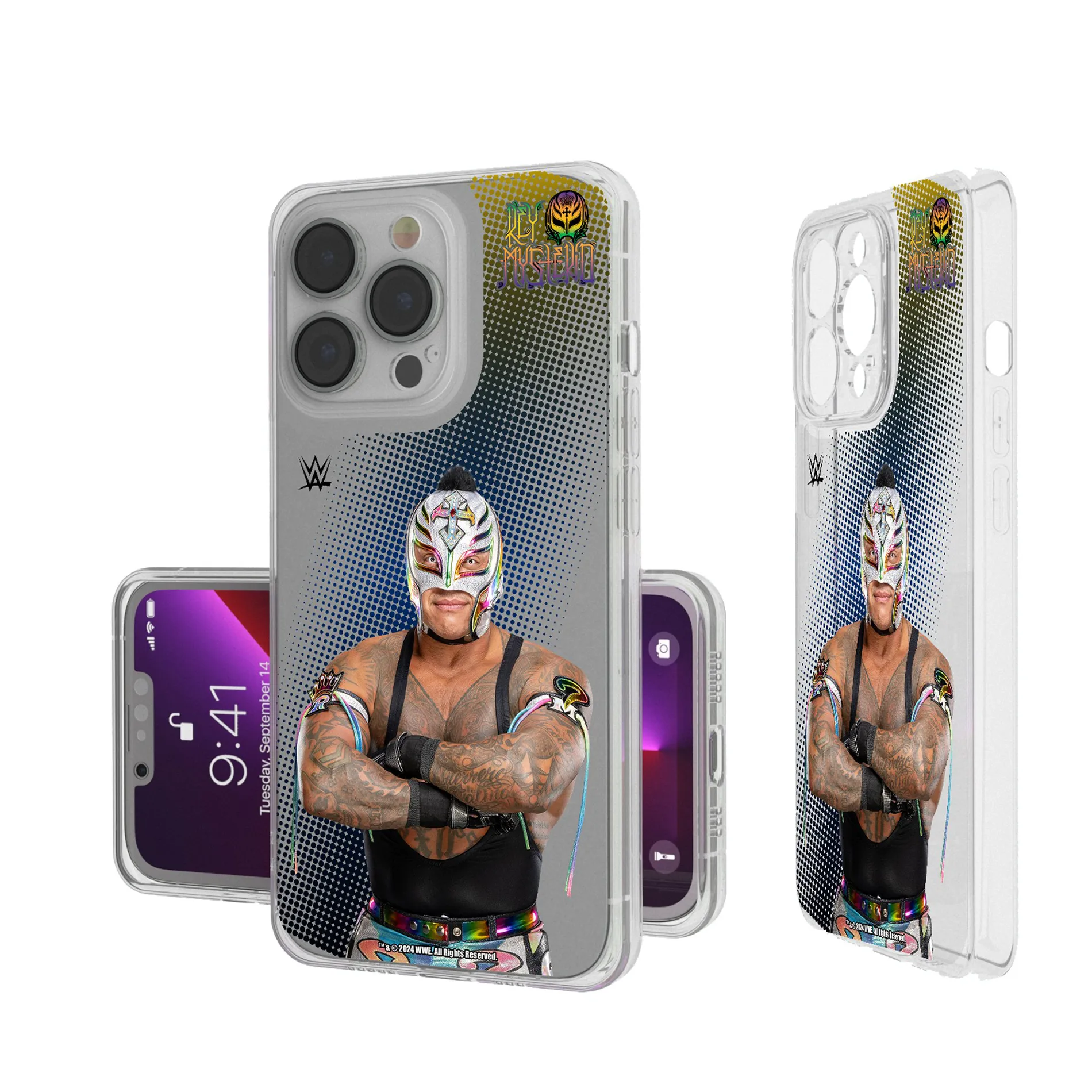 Keyscaper Rey Mysterio WWE Superstar iPhone Clear Case sold by WWE
