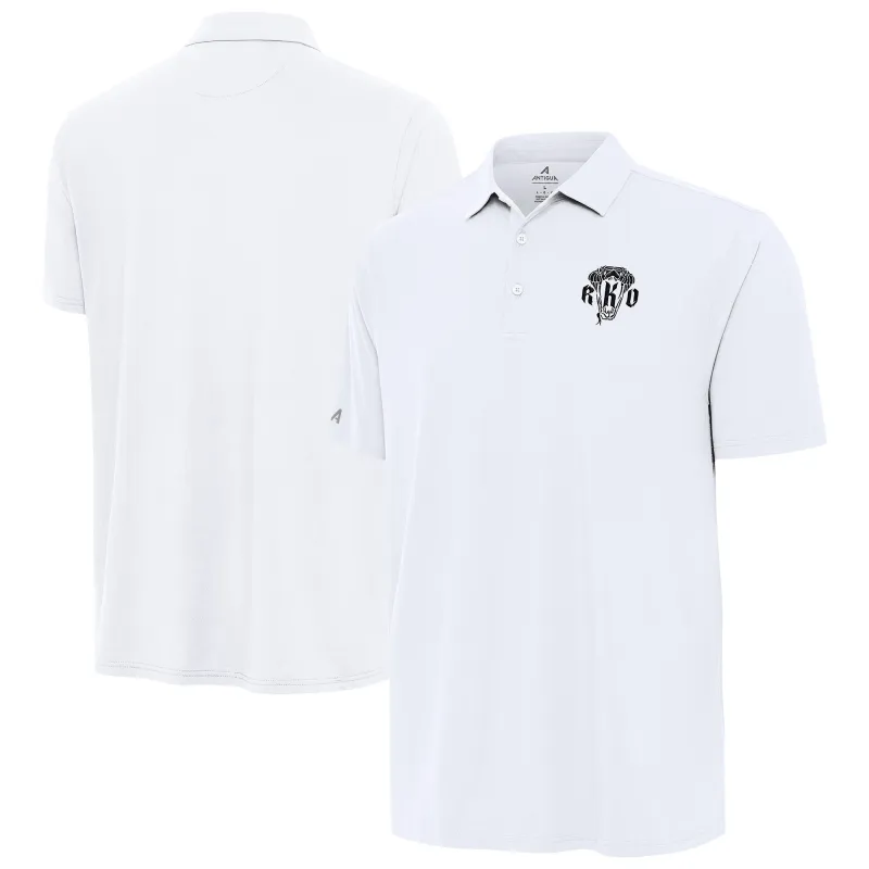 Men's Antigua White Randy Orton Era Polo sold by WWE