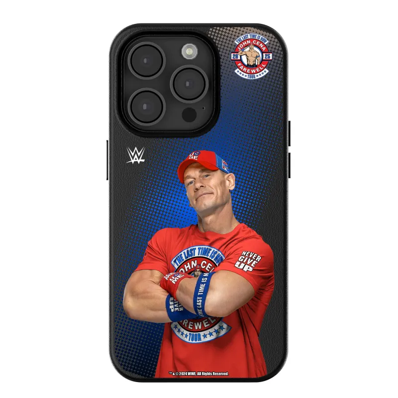 Keyscaper John Cena Farewell Tour 2025 iPhone Magnetic Bump Case sold by WWE