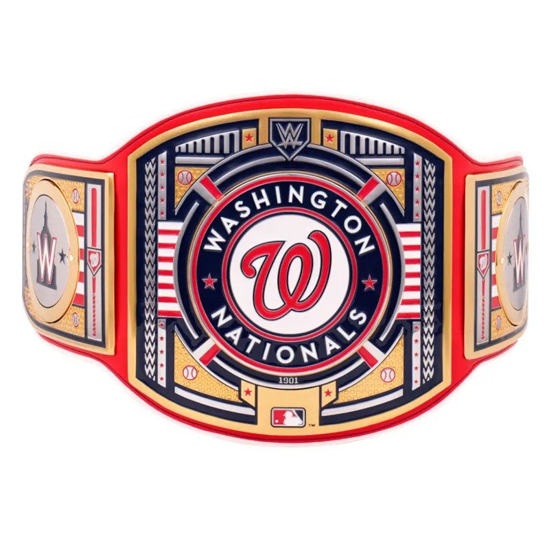 Washington Nationals WWE Legacy Title Belt made by WWE