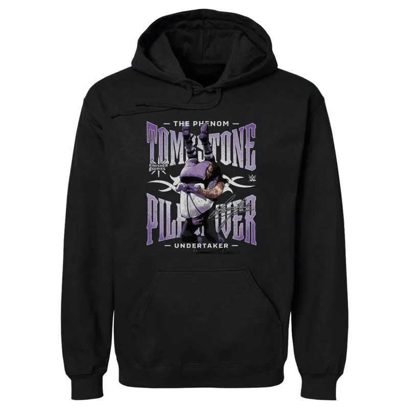 Men's 500 Level Heather Black The Undertaker Pullover Hoodie sold by WWE