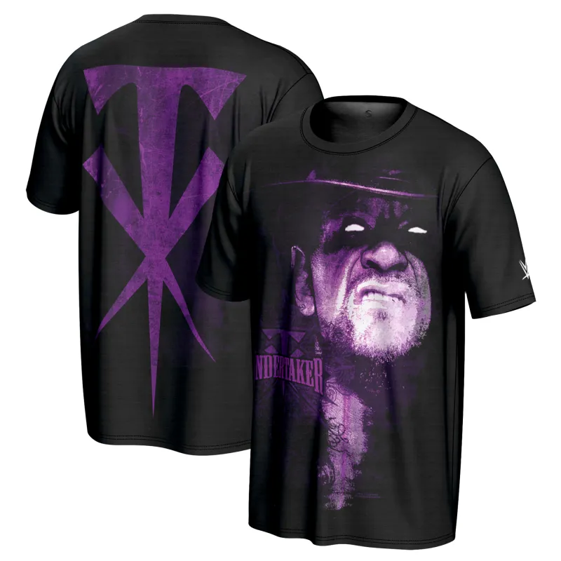 Men's ProSphere Black The Undertaker Deadman T-Shirt sold by WWE