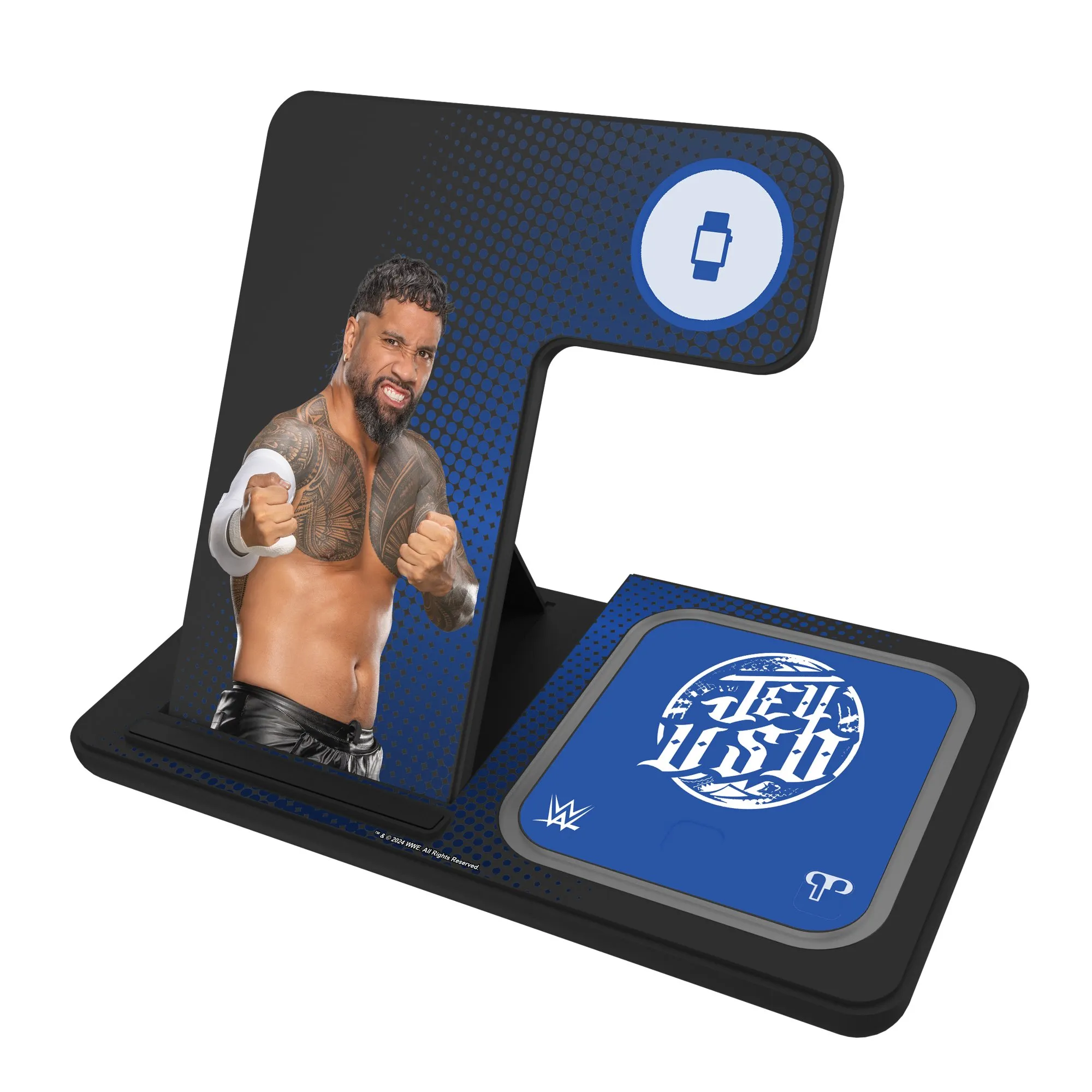 Keyscaper Jey Uso 3-in-1 Charging Station sold by WWE