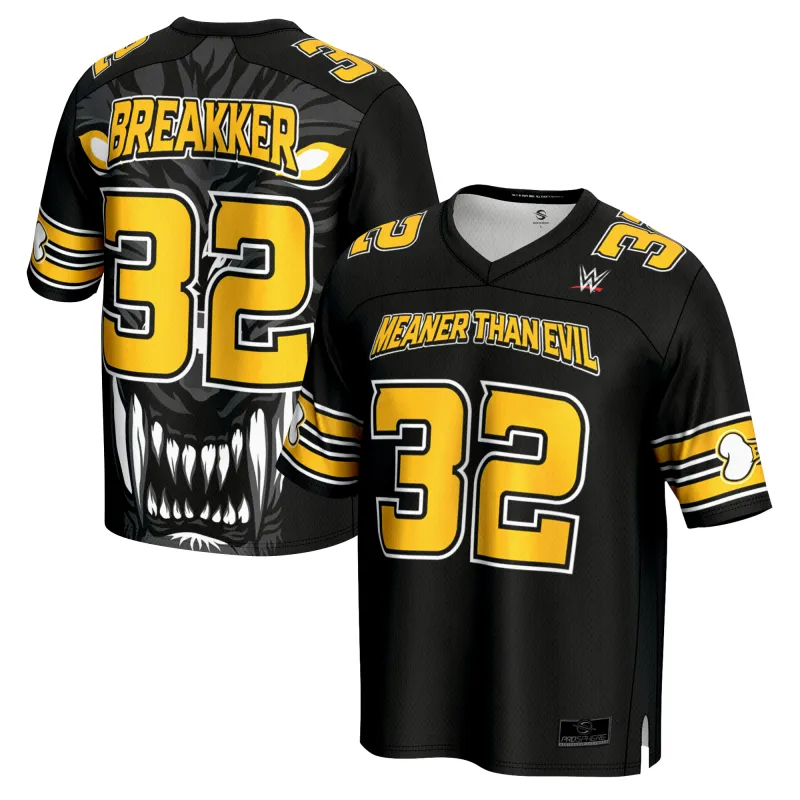 Men's Black Bron Breakker Jersey sold by WWE