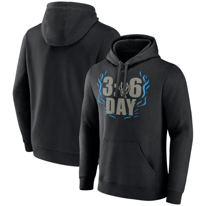 Men's Black "Stone Cold" Steve Austin 3:16 Pullover Hoodie sold by WWE