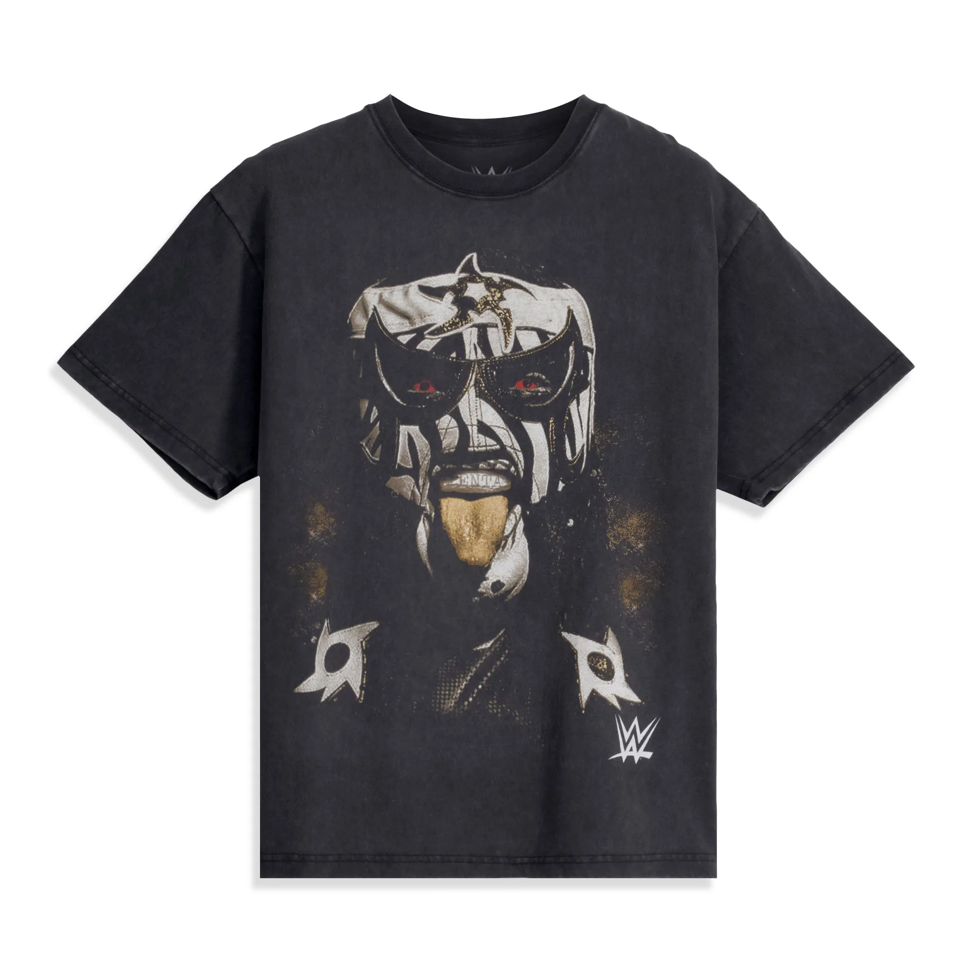 Men's Heather Black Penta Uprise Boxy T-Shirt sold by WWE