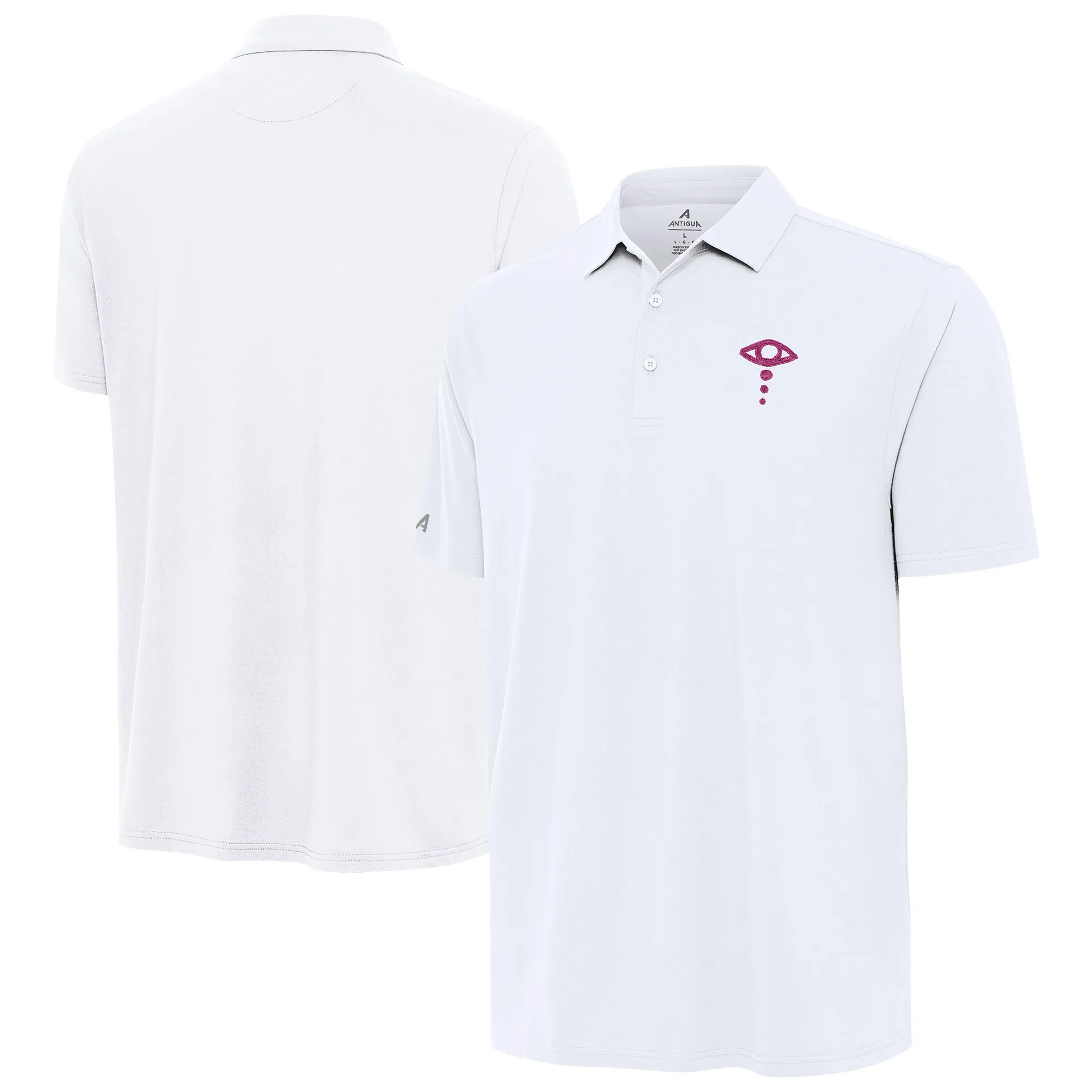 Men's Antigua White Liv Morgan Era Polo sold by WWE